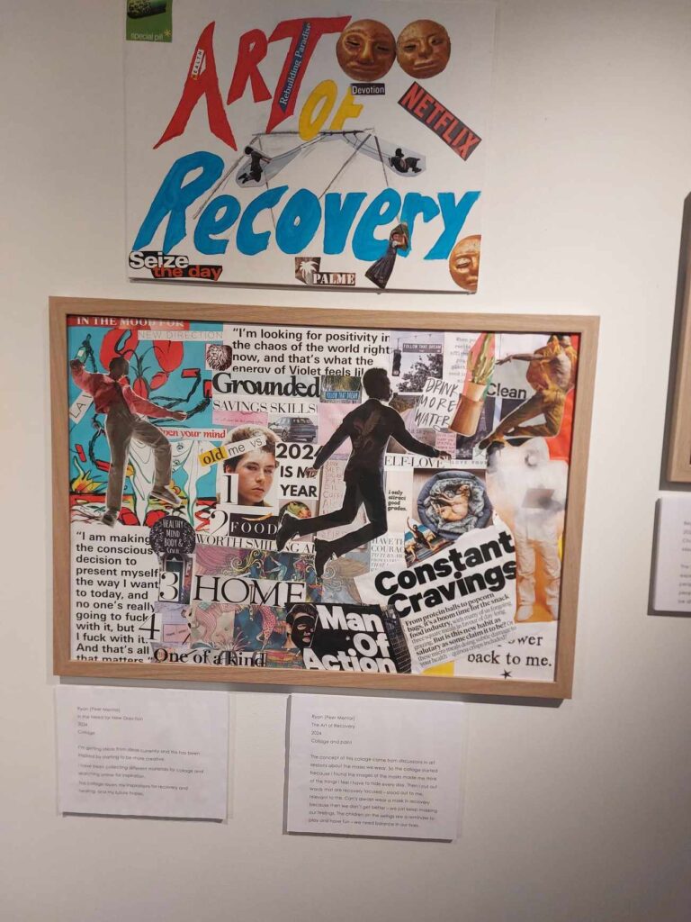 Art from a person with lived experience of homelessness